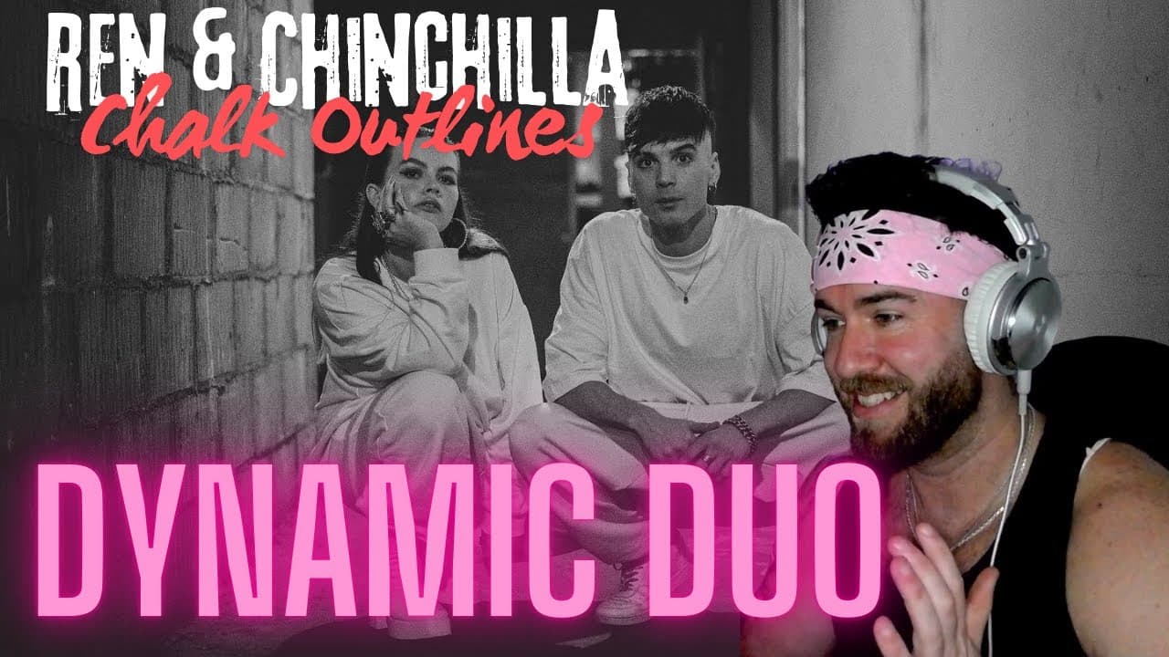 CHILLING COLAB!!!?!!! Ren & Chinchilla - Chalk Outlines (FIRST TIME REACTION)