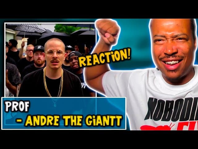 1st time hearing | Prof - Andre The Giant Reaction