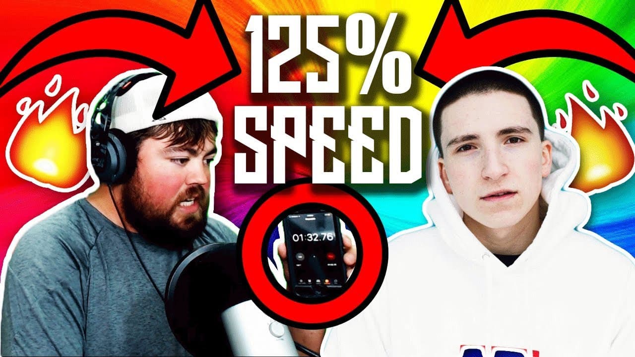 Rapping Token's "Patty Cake" at 125% SPEED!!!