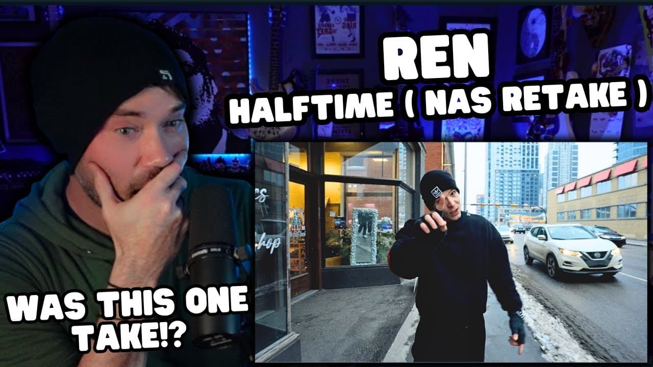 Metal Vocalist First Time Reaction - Ren - Halftime ( Nas Retake )