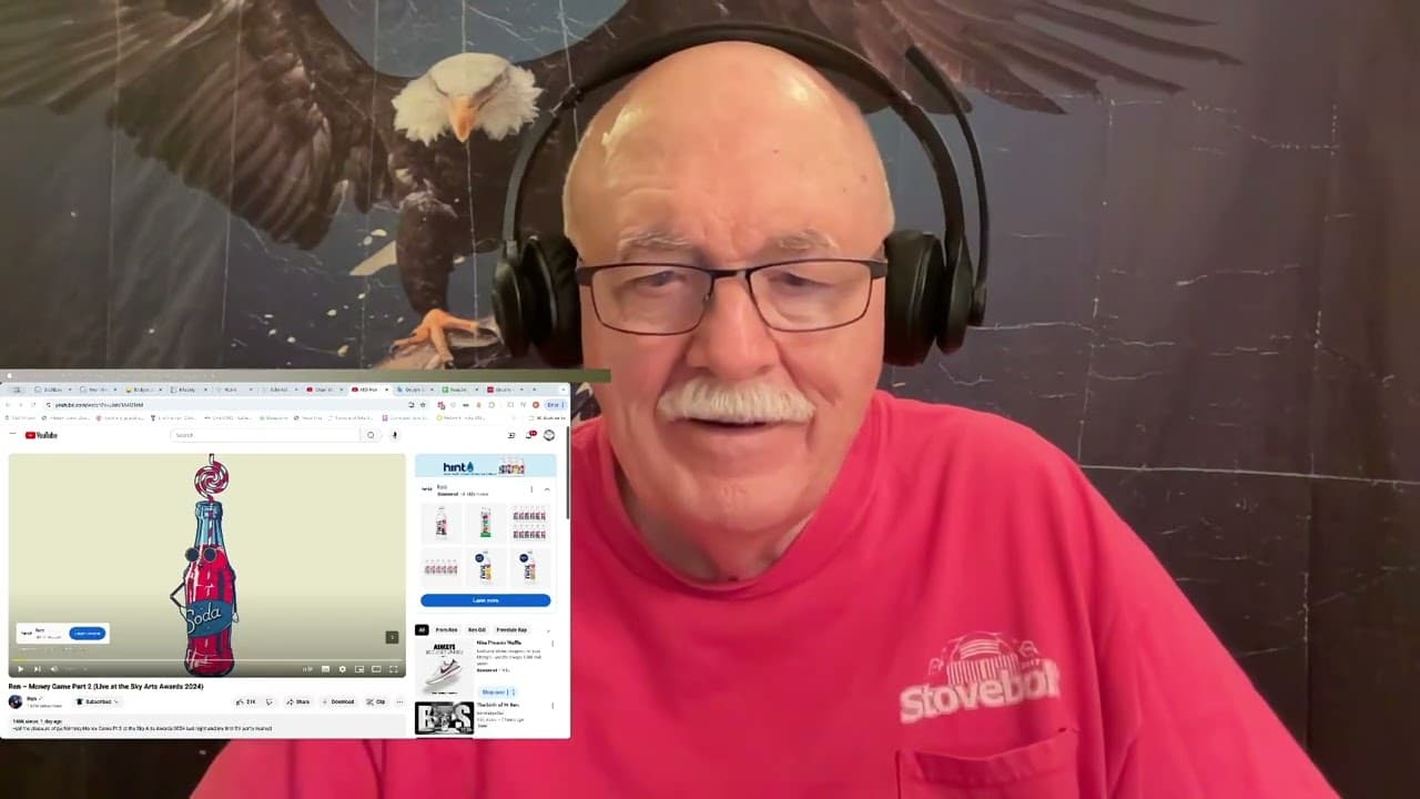 Ren - Money Game 2 Live at the Sky Arts Awards 2024 - Reaction