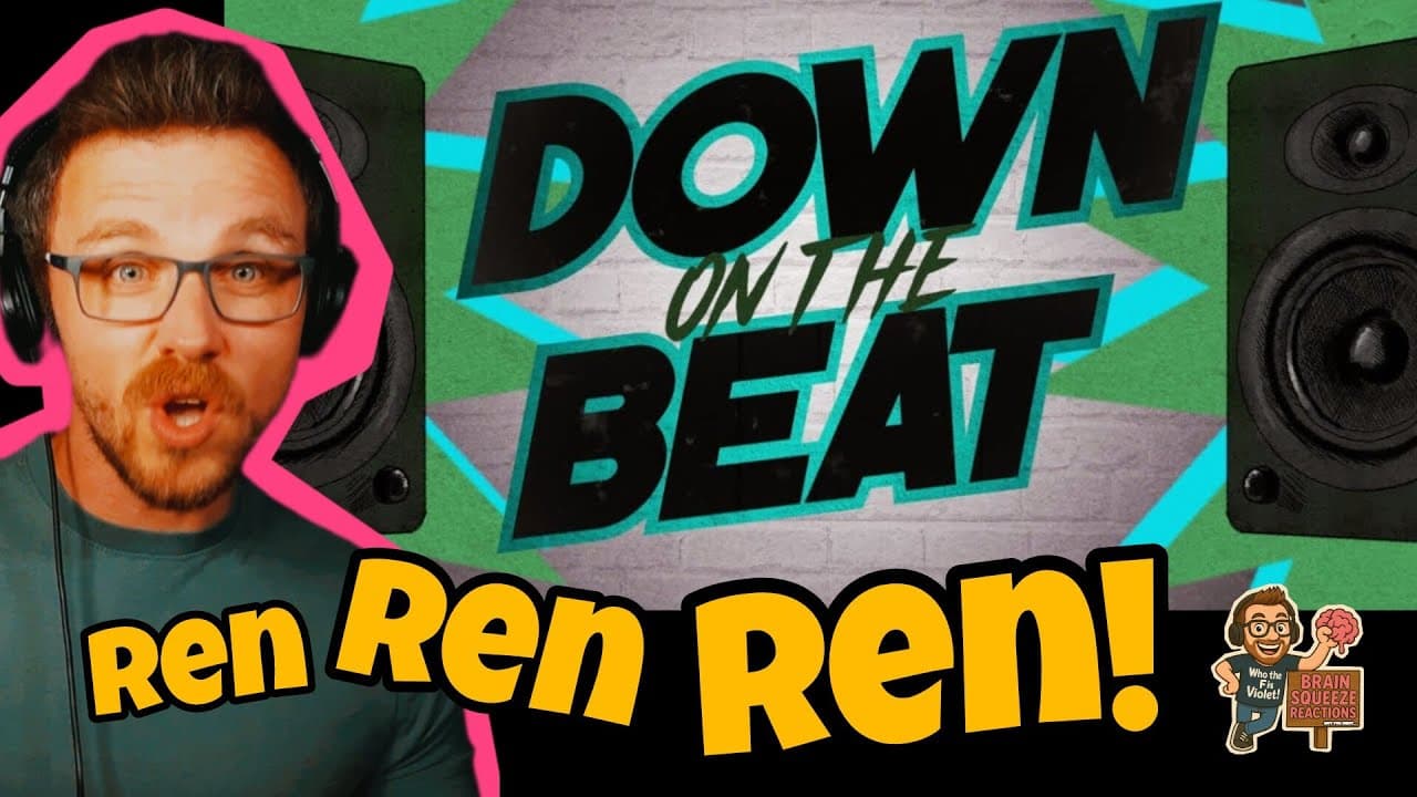 REN... ITS BEEN A WHILE!| REN FT. VIKTUS - DOWN ON THE BEAT (ADHD REACTION)