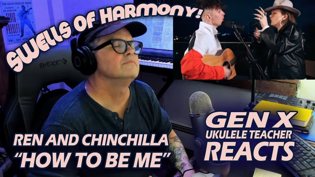 Ren and Chinchilla How to be Me - Gen X Ukulele Teacher Reacts