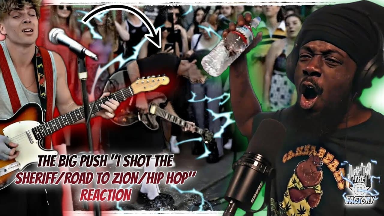 BRUH IN THE BACK STOLE THE SHOW!! | The Big Push - I Shot the Sheriff/Road to Zion/Hip Hop REACT
