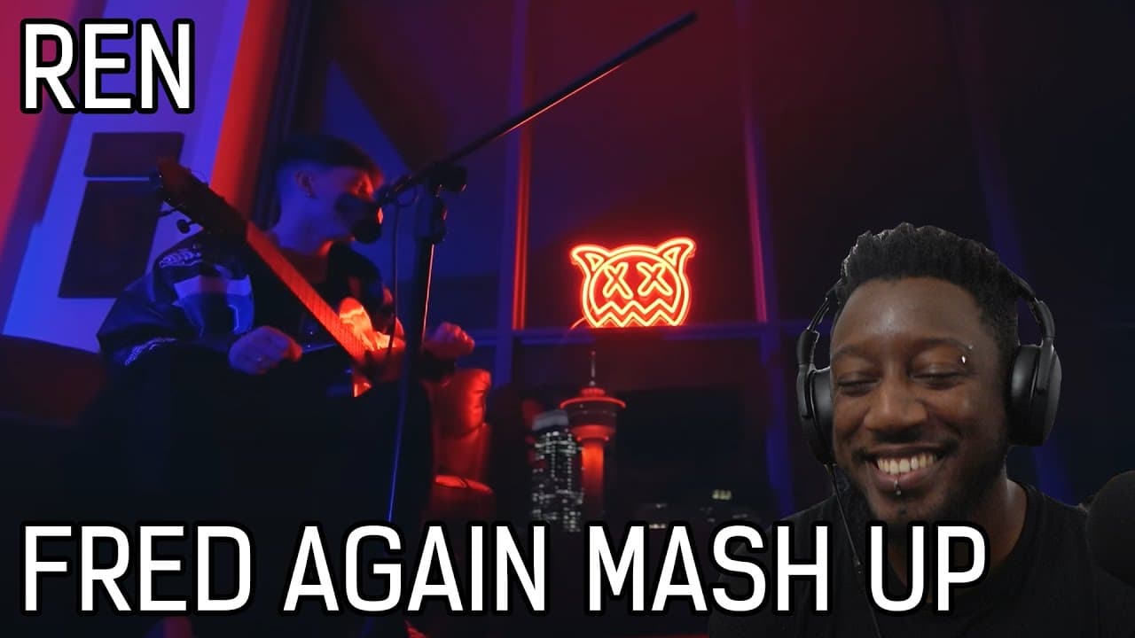 TheBlackSpeed Reacts to Fred Again Mash Up by Ren. There he goes again.