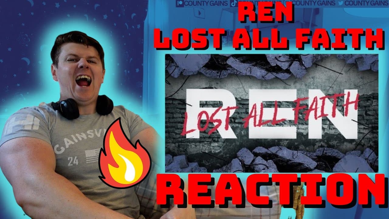 REN NEVER MISSES! Ren - Lost All Faith - IRISH REACTION