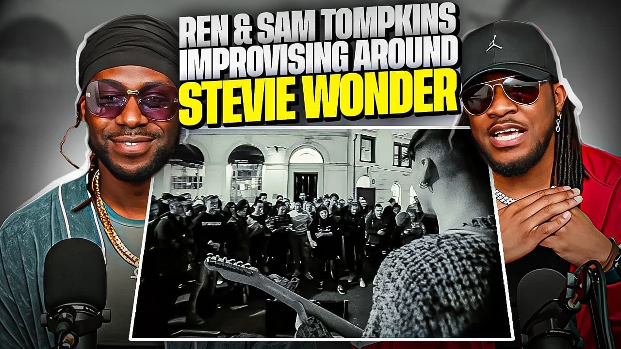 Ren & Sam Tompkins - Improvising Around Stevie Wonder | Reaction
