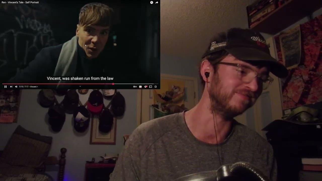 Reaction to Ren - "Vincent's Tale" - Self Portrait