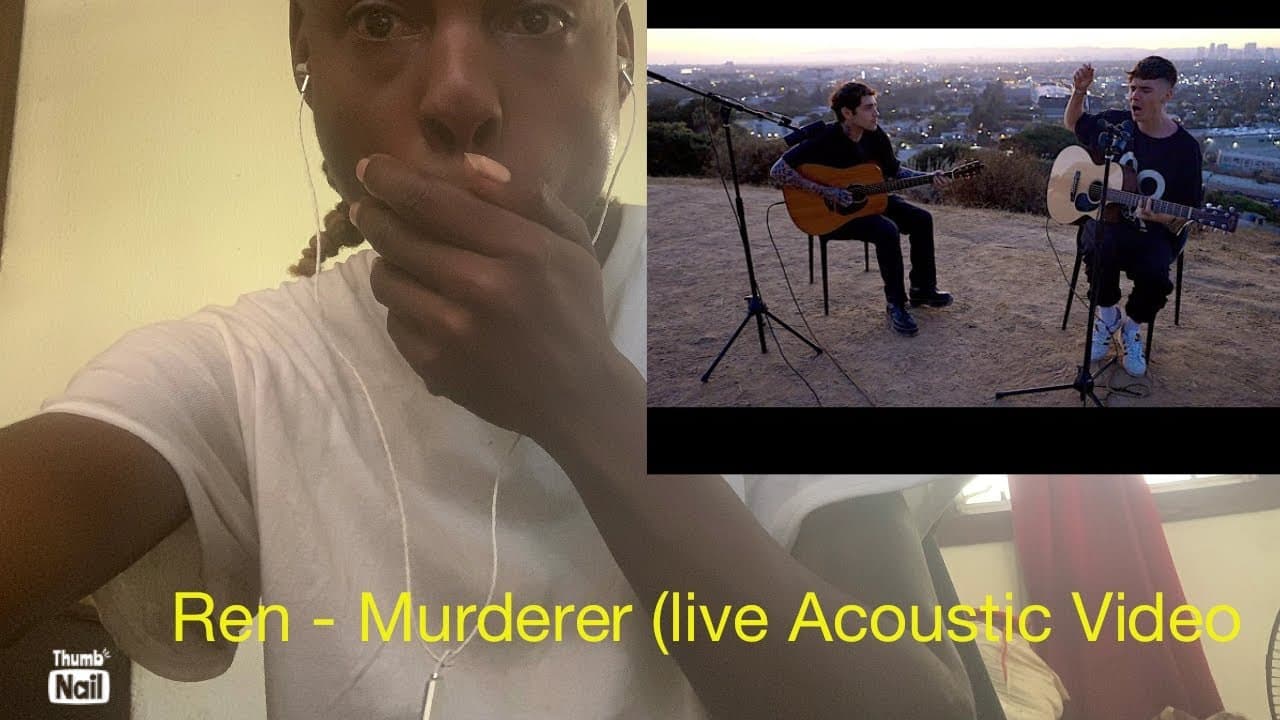 Ren - Murderer (Live acoustic video)Reaction