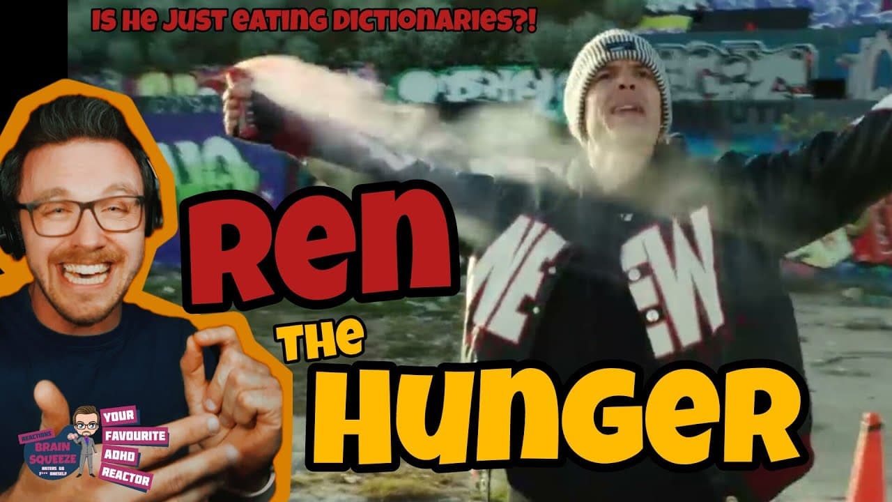 REN IS HUNGRY & EATING AN ENTIRE DICTIONARY! | REN - THE HUNGER (ADHD REACTION)