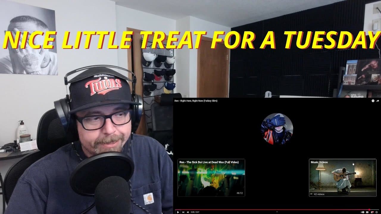 QUICK FIX - Reacting to REN - Right Here, Right Now (FATBOY SLIM)