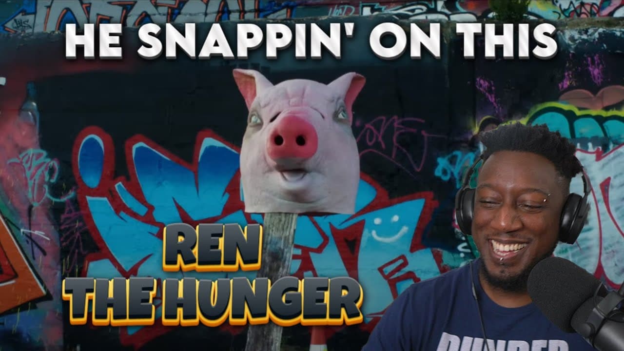 TheBlackSpeed Reacts to The Hunger by Ren! Yall didn't tell me he was going to go OFF!