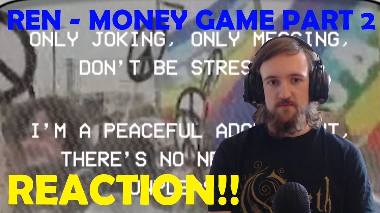 Contuining! | REN - MONEY GAME - Part 2 (REACTION!!) Spitting Facts!!