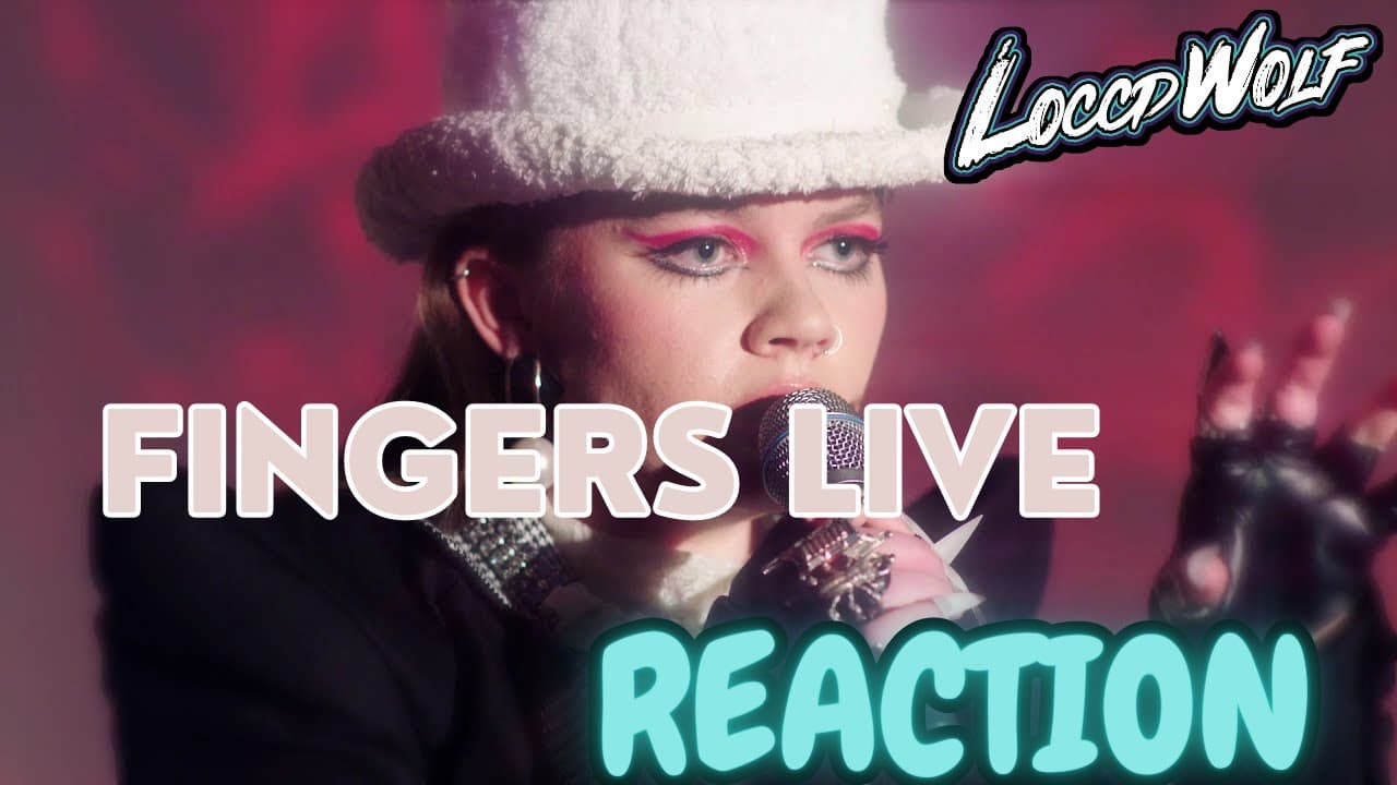 EVEN BETTER! @chinchilla_music - FINGERS Live for HungerTV (REACTION!!!!)