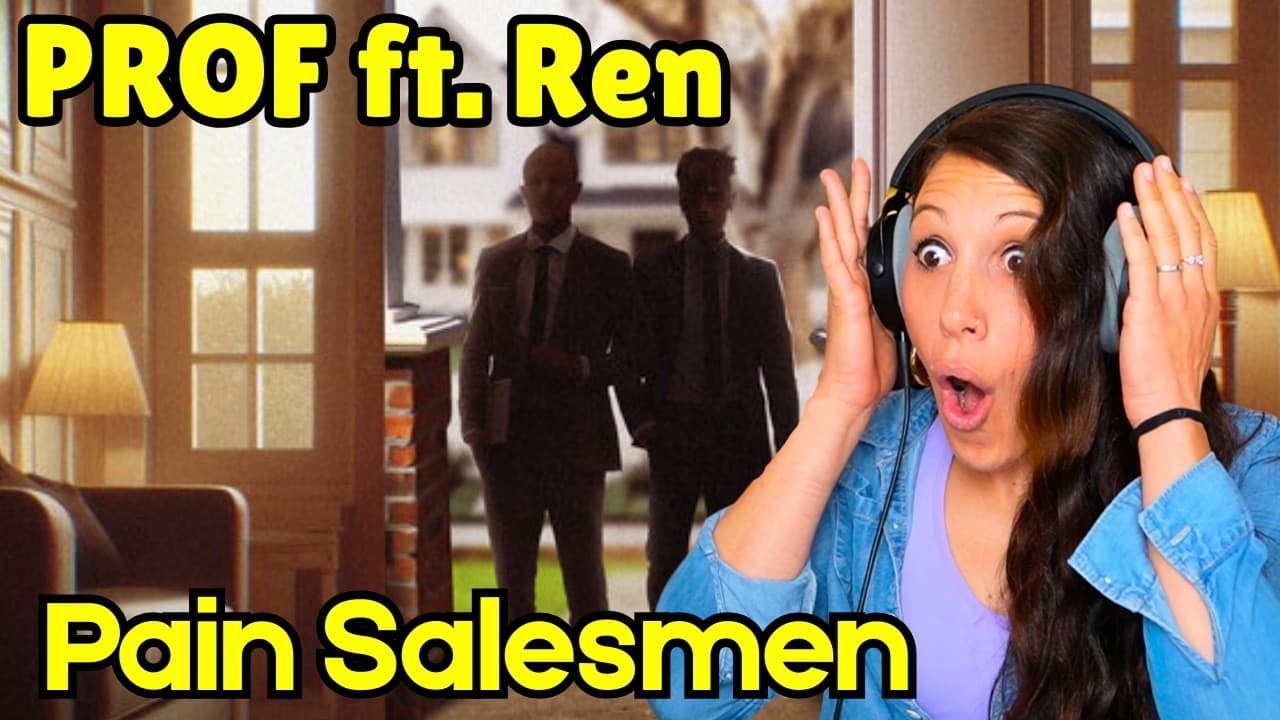 OH SNAP!!! First Time Hearing PROF + Ren - Pain Salesmen @PROFGAMPO @RenMakesMusic