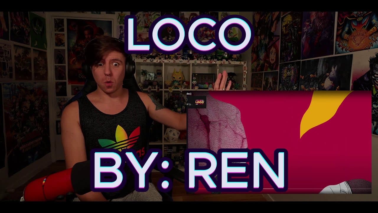 HE DOES ACAPELLA TOO????!!!!!!!!!!!!!!! Blind reaction to Ren - Loco