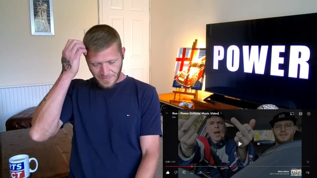 Brits first time reaction to #REN - POWER