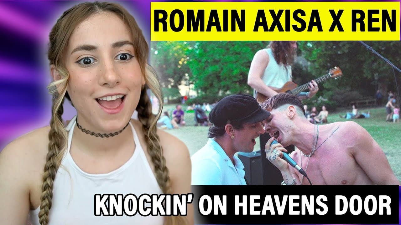 This Jam Feels Like Magic ✨ Romain Axisa X Ren – Knockin’ On Heaven’s Door | Singer Musician Reacts