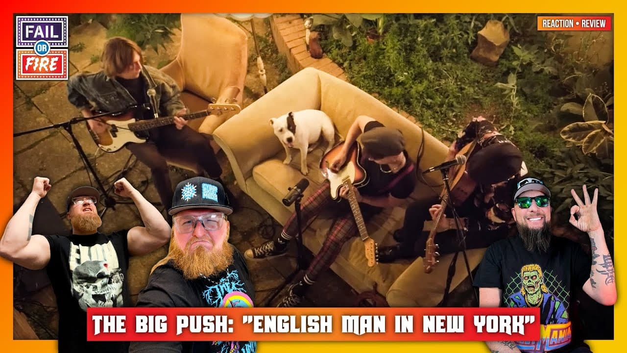 Can I Pet That Dog!? The Big Push: "English Man in New York" (Sting Cover) Reaction & Review