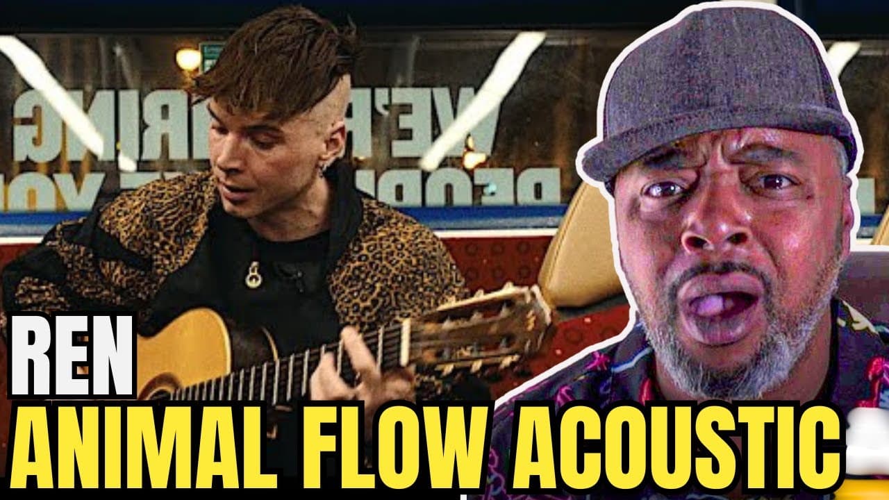 GENIUS MUSIC!! First Time Reaction to Ren - Animal Flow (Live Acoustic Video)