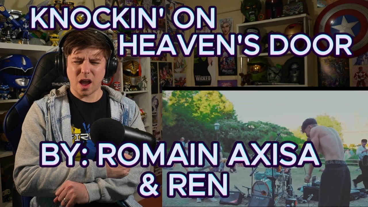 THEY ARE TRUE ARTISTS!!!!!! Blind reaction to Romain Axisa & Ren - Knockin' On Heaven's Door