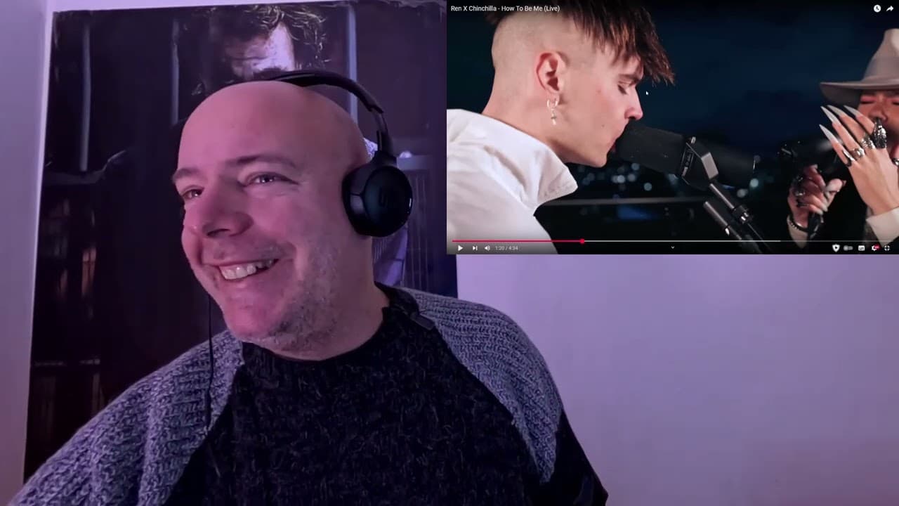 Singer reacts to Ren X Chinchilla - How To Be Me (Live)