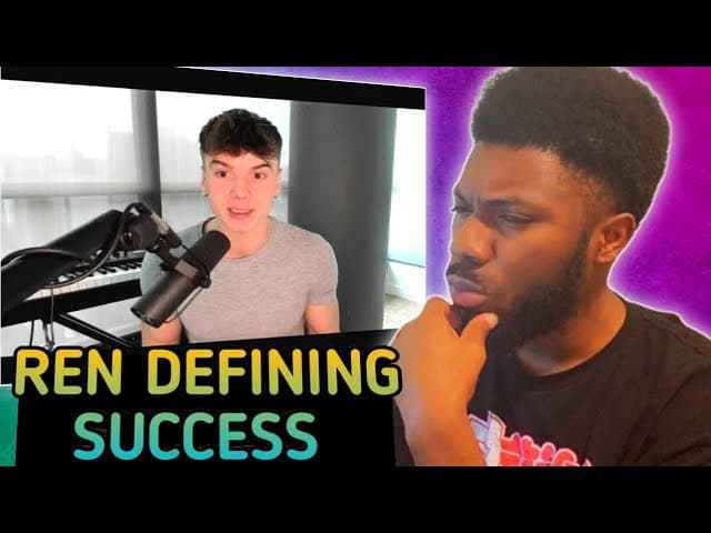 REN - ONE MILLION SUBSCRIBERS - Defining success REACTION VIDEO #renmakesmusic #motivation