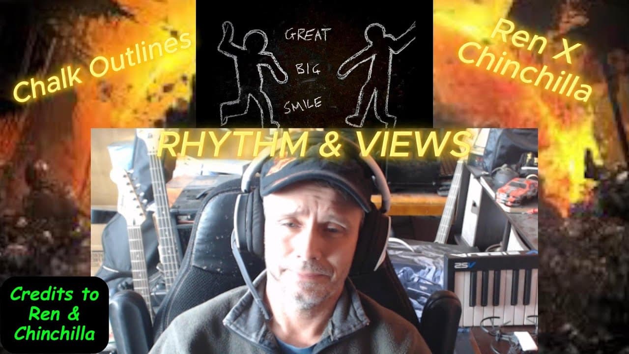 Chalk Outlines Lyrics 🥹 SO EMOTIONAL #ren #chinchilla #renmakesmusic