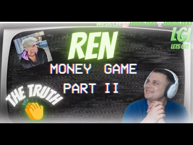 REN MESSAGED ME🤯🙏MONEY GAME PART 2 REACTION #ren #reaction #money #moneygame