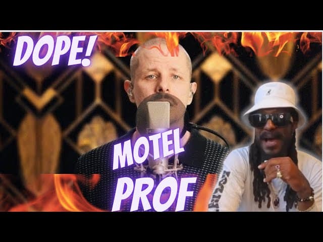 PROF - Motel (F*ⒸK IT, WE'LL DO IT LIVE) | Prof that DUDE! | REACTION