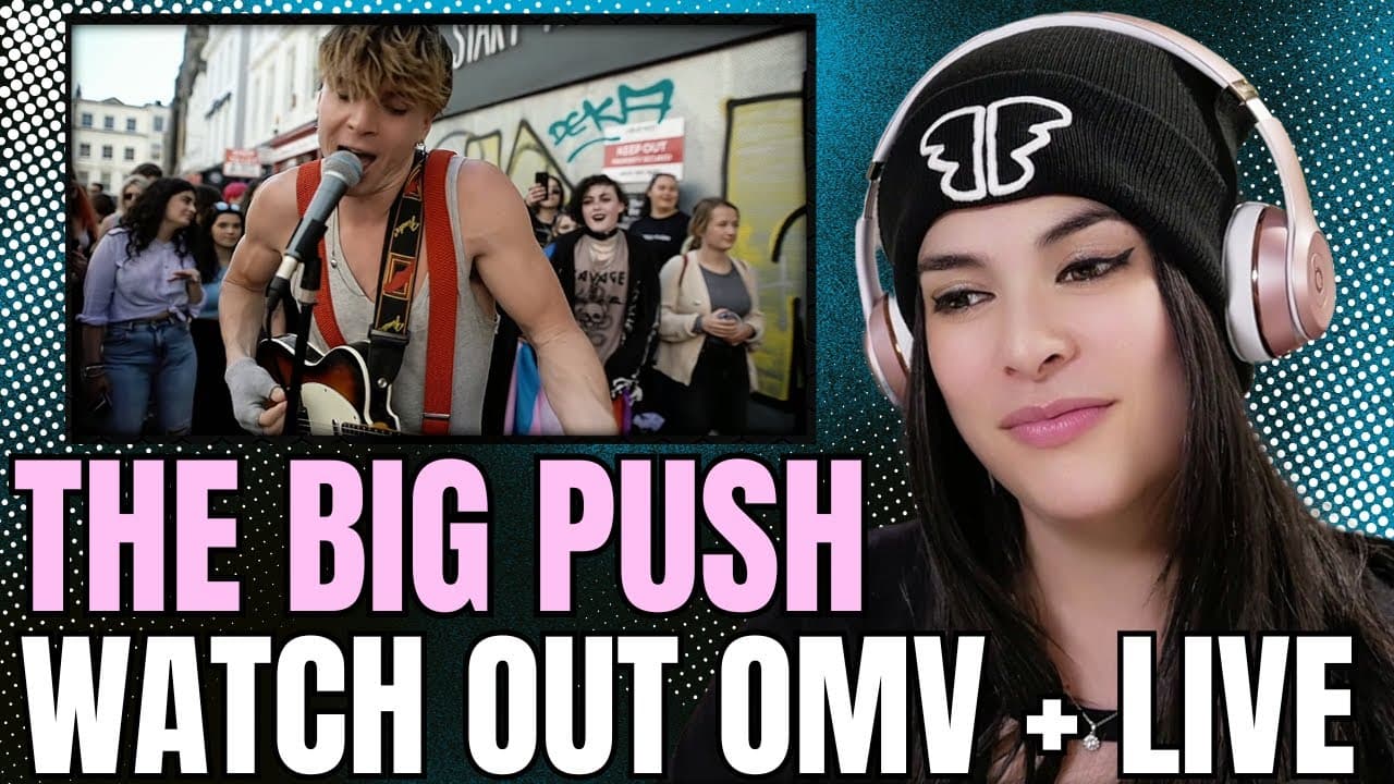 🎸 THIS STREET PERFORMANCE BLEW MY MIND | Watch Out by The Big Push Reaction - a double feature