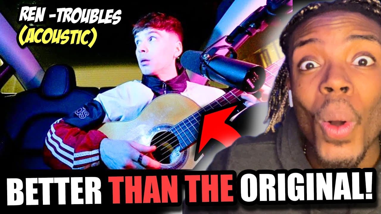 Ren Troubles - Acoustic (BRITISH REACTION)