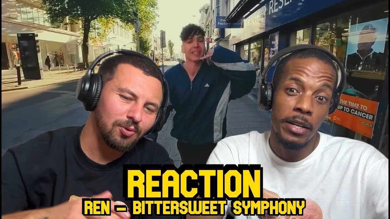 Never Rapping For The Sake Of It - REN | BITTERSWEET SYMPHONY | REACTION