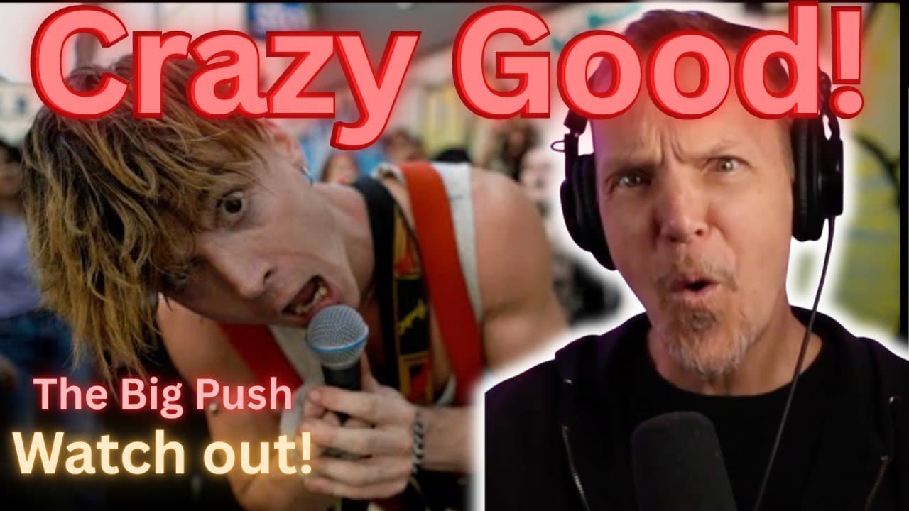 The Big Push - Watch Out live busking - Vocal Analysis