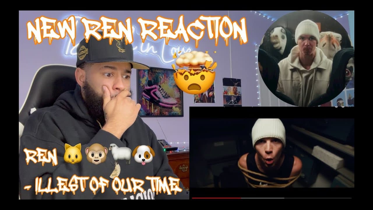 REN IS LYRICALLY INSANE! | Ren - Illest Of Our Time (Official Music Video) [REACTION!!!]