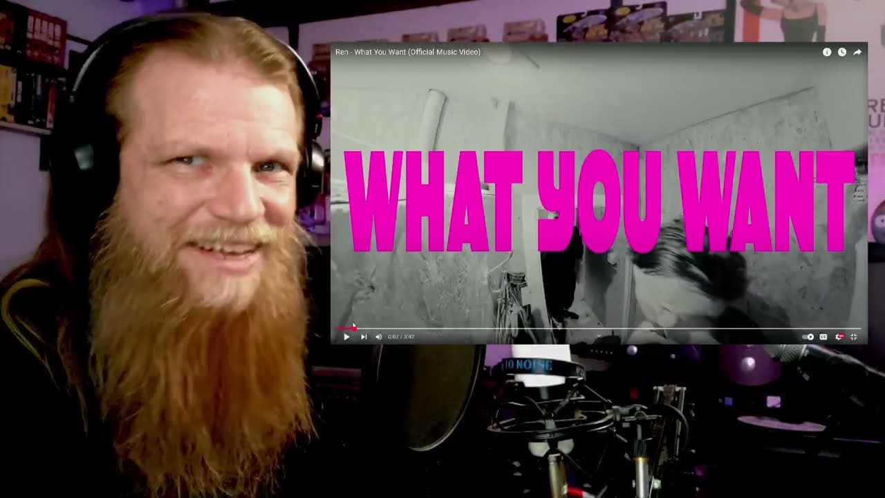 REN - What You Want REACTION | Metal Head DJ Reacts