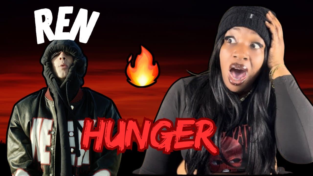 CAN HE REALLY RAP THO?? | Ren - The Hunger | REACTION 