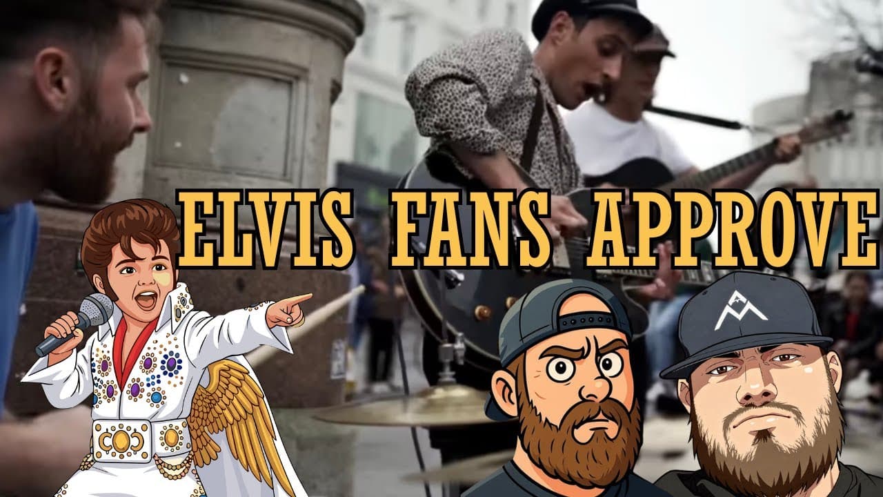 The Big Push Be bop a Lula / Heartbreak hotel / Hound dog Reaction Elvis Would Be Proud of This 🎸