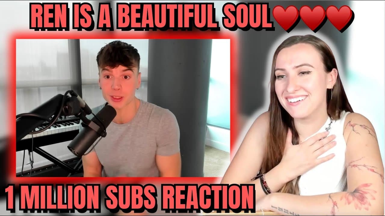 YOU WON'T HURT FOREVER♥️ | Ren "1 Million Subscribers" Reaction