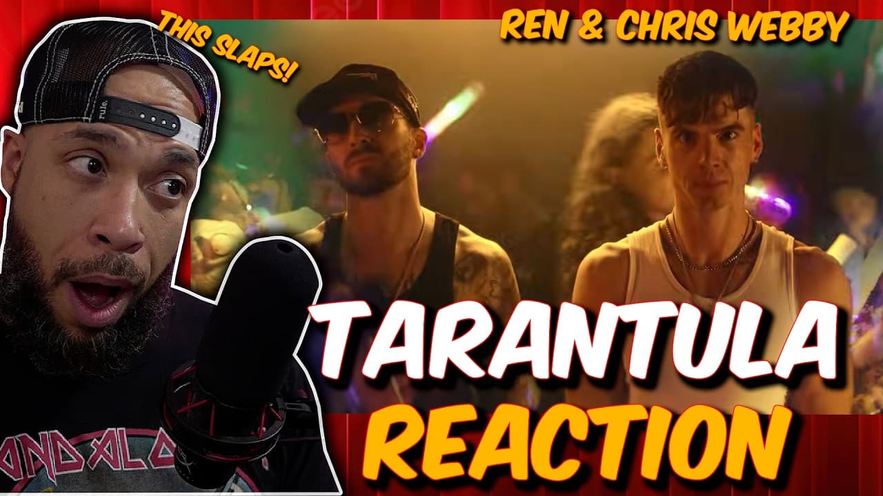 REAL SPIDERS! American Videographer REACTION to INPATIENT(REN X CHRIS WEBBY) "Tarantula" First Time