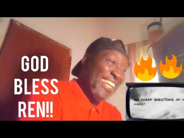 Ren - Dear god (Official Lyric Video) Reaction!