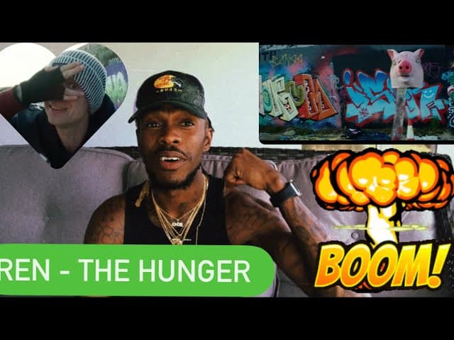Ren - The Hunger (AMERICAN REACTION VIDEO) I’ve been convinced he’s a walk word god WTF 😳 🇬🇧