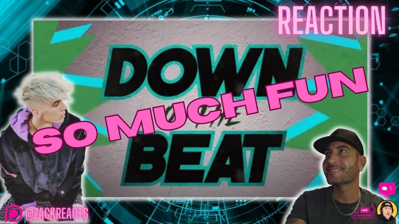 So Much FUN | Ren - Down On The Beat (feat. Viktus) [Official Lyric Video] - REACTION