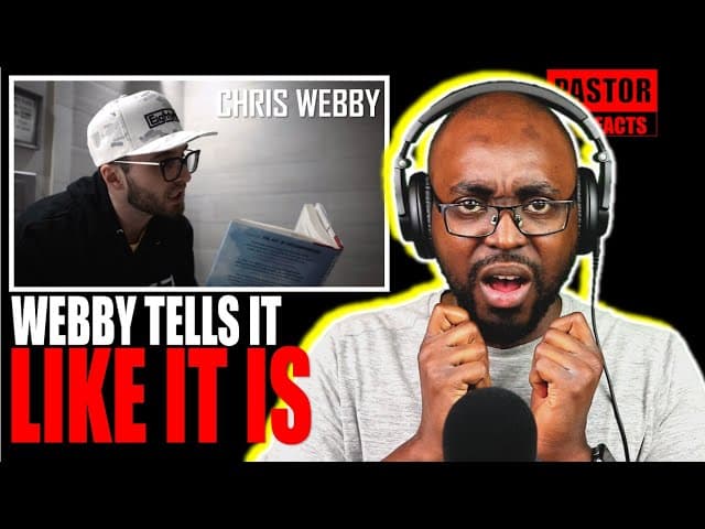 Pastor Reaction to Chris Webby - MetaFreeverse. He tells it like it is.