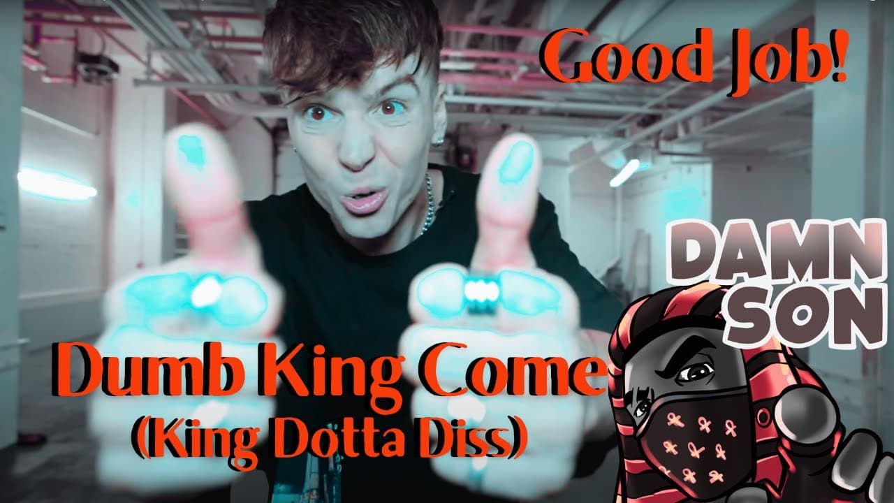 BATTLE RAPPING REN! Dumb King Come REACTION