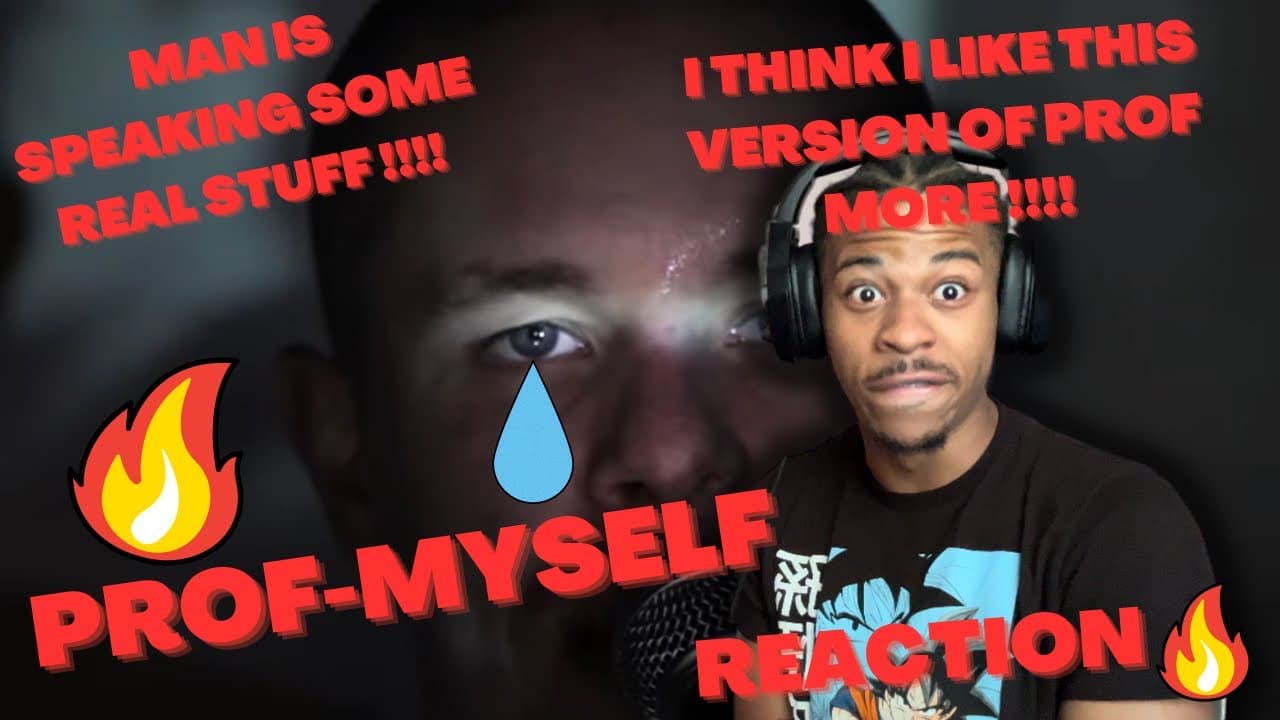 I THINK SERIOUS PROF IS BETTER ?🤷🏽‍♂️PROF-MYSELF (REACTION) 🔥