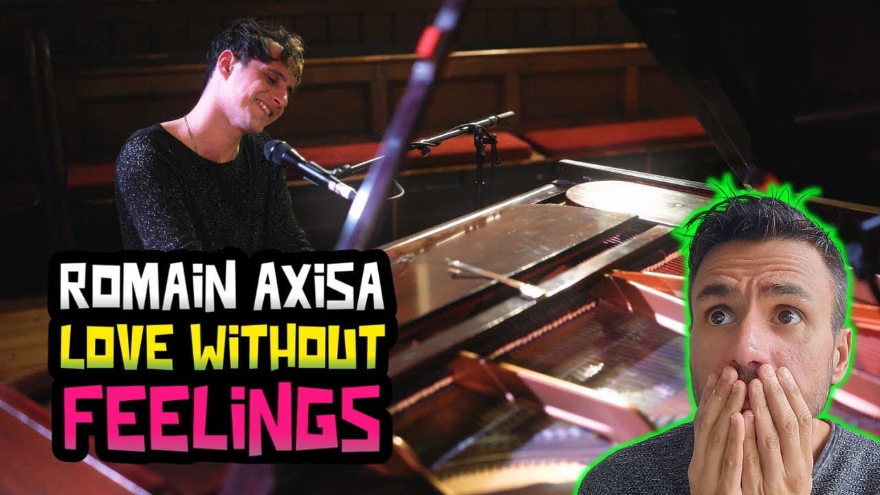 Romain Axisa - Love Without Feelings (live) REACTION - First Time Hearing It