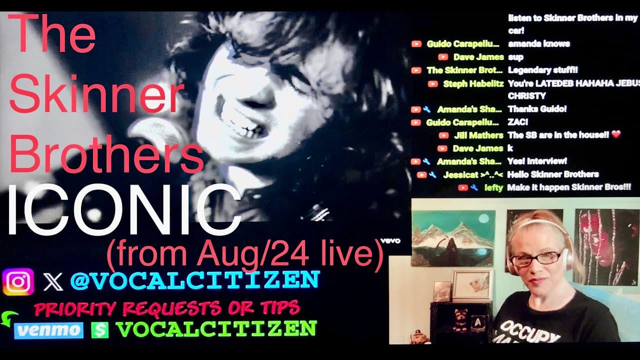 The SKINNER BROTHERS - Iconic (reaction from AUG 24th livestream)