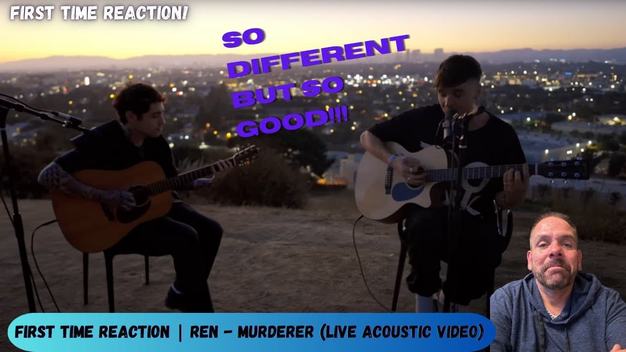 HE CAN DO IT ALL!! | Ren - Murderer (Live Acoustic Video)