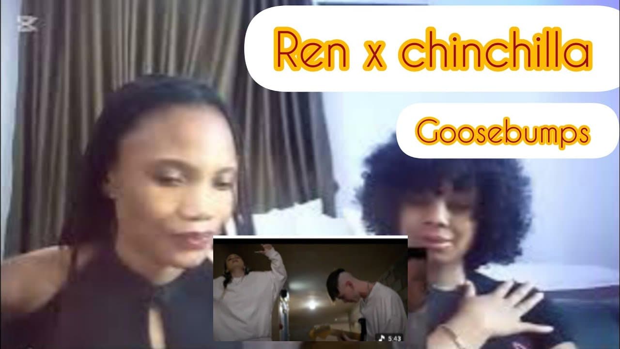 Goosebumps Ren X Chinchilla - Chalk Outlines (Live) reaction 